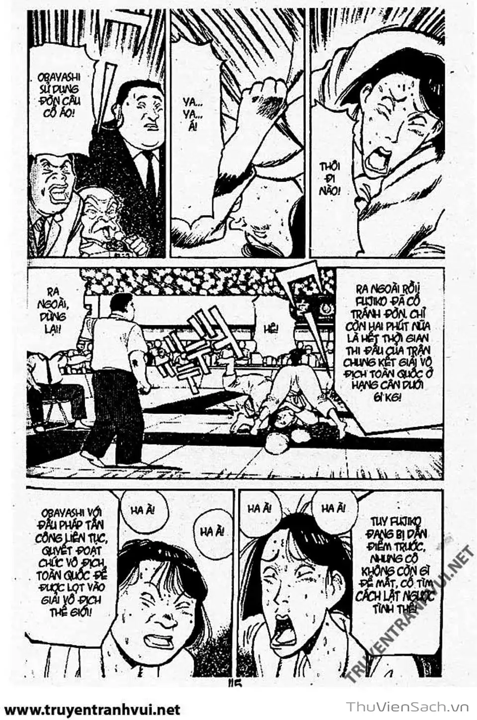 Truyện Tranh Tiểu Thư Nhu Đạo - Yawara! trang 6