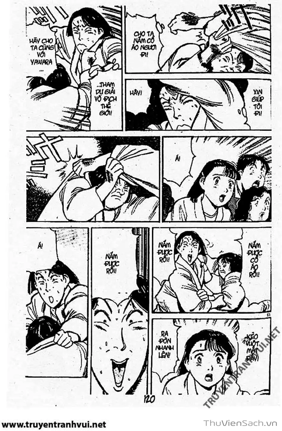 Truyện Tranh Tiểu Thư Nhu Đạo - Yawara! trang 6