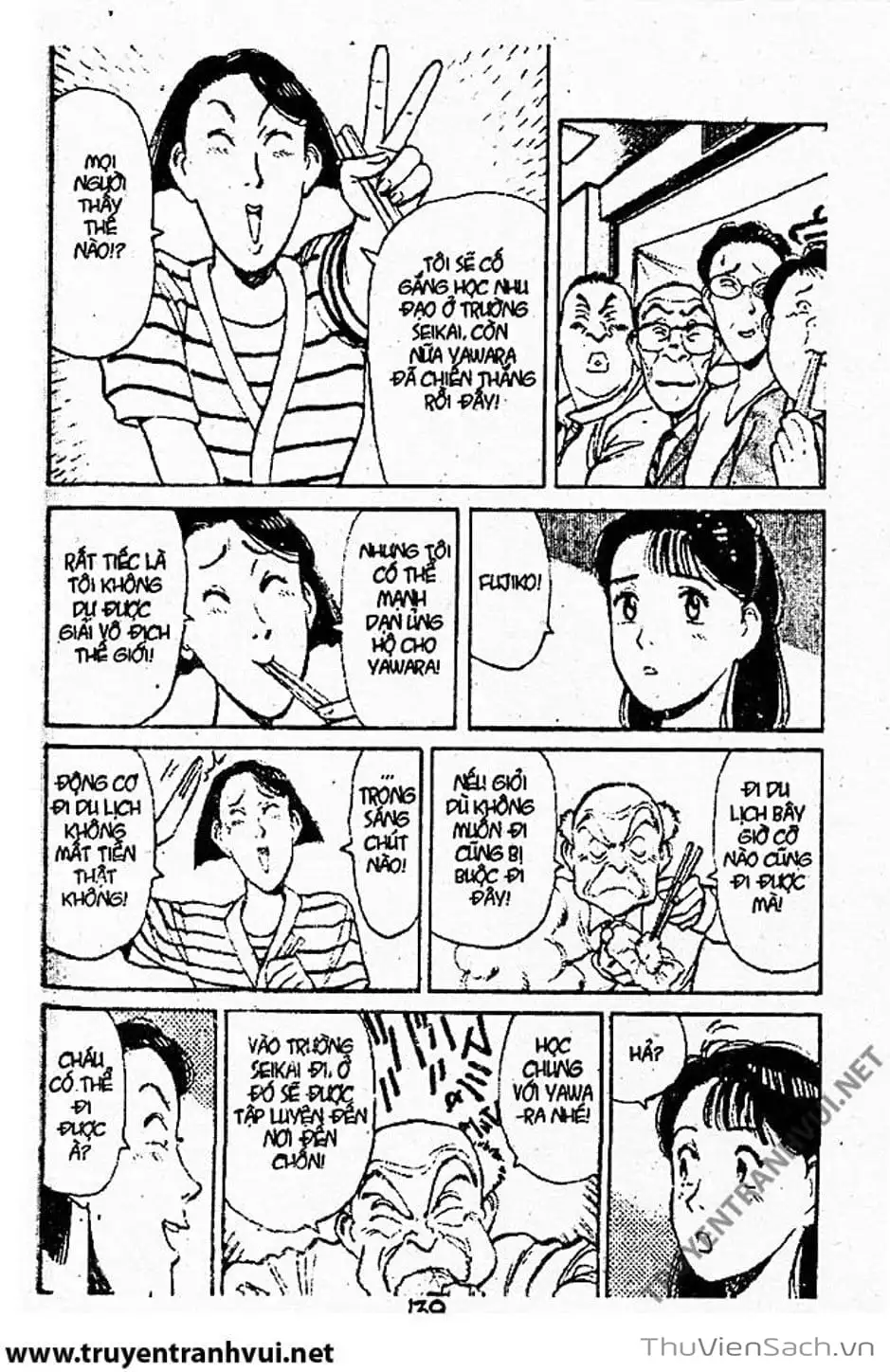 Truyện Tranh Tiểu Thư Nhu Đạo - Yawara! trang 6