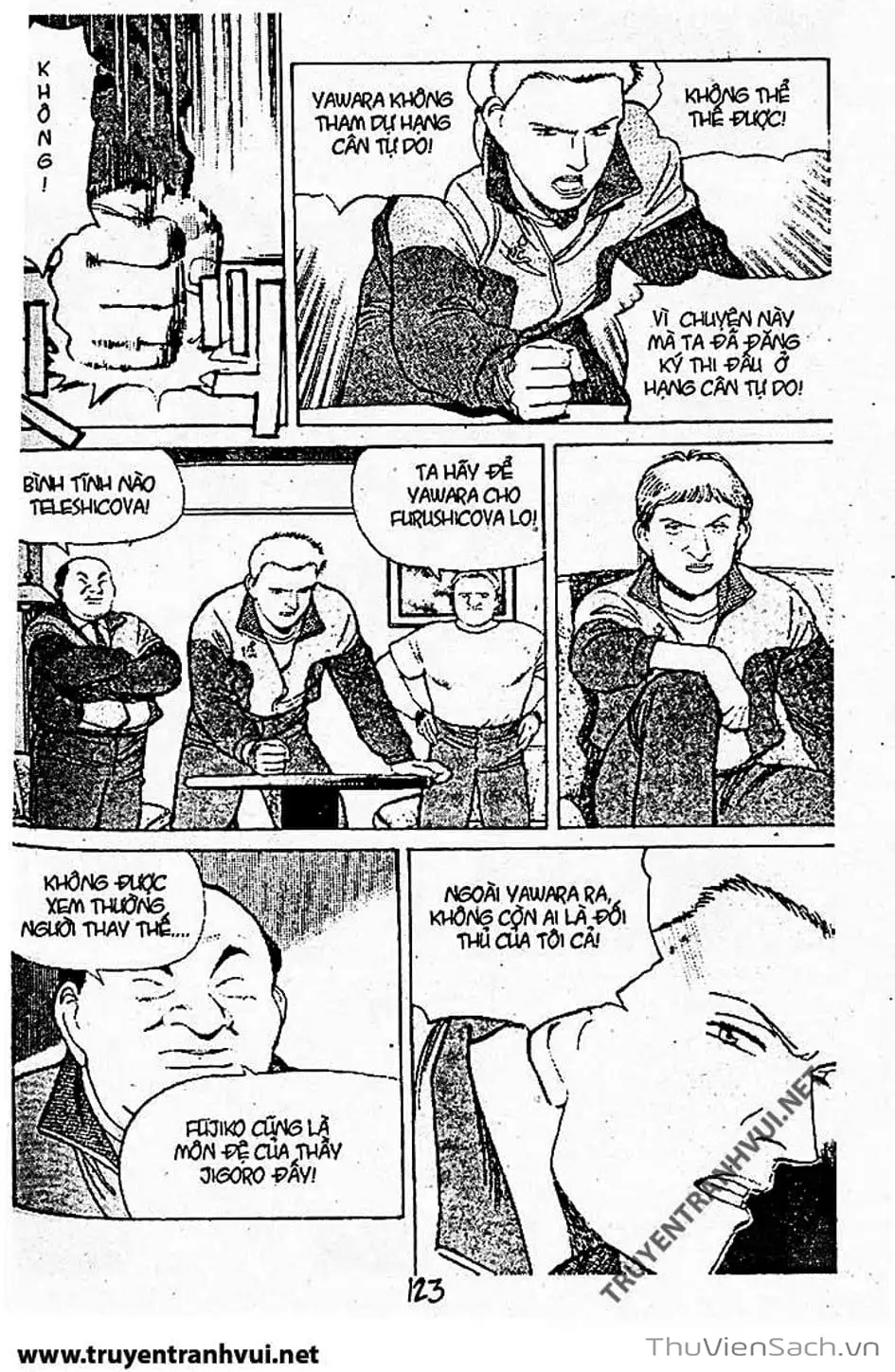 Truyện Tranh Tiểu Thư Nhu Đạo - Yawara! trang 6