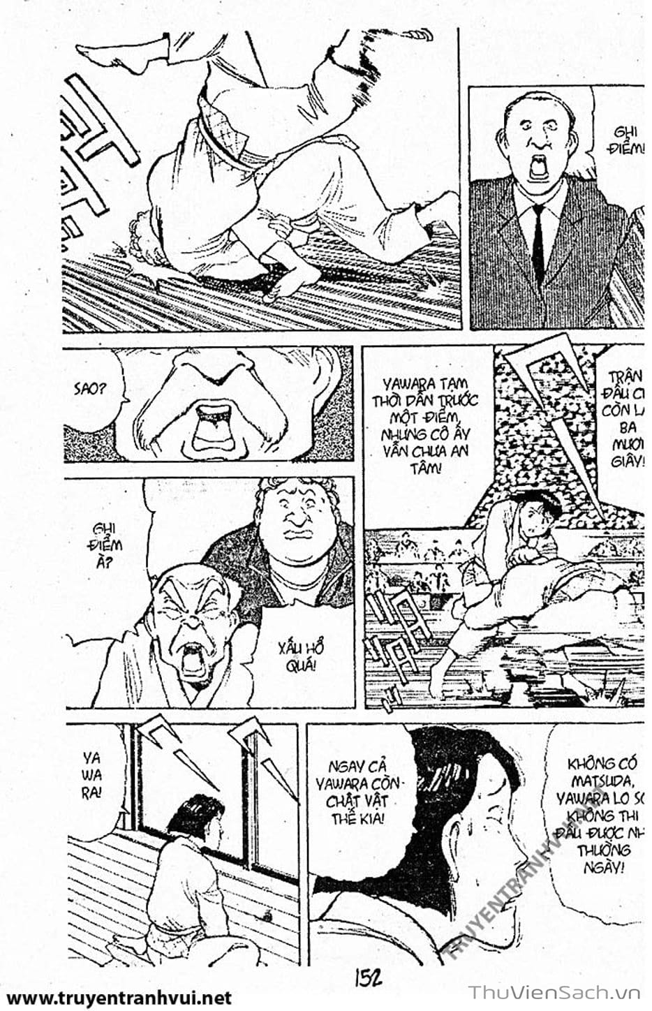 Truyện Tranh Tiểu Thư Nhu Đạo - Yawara! trang 6