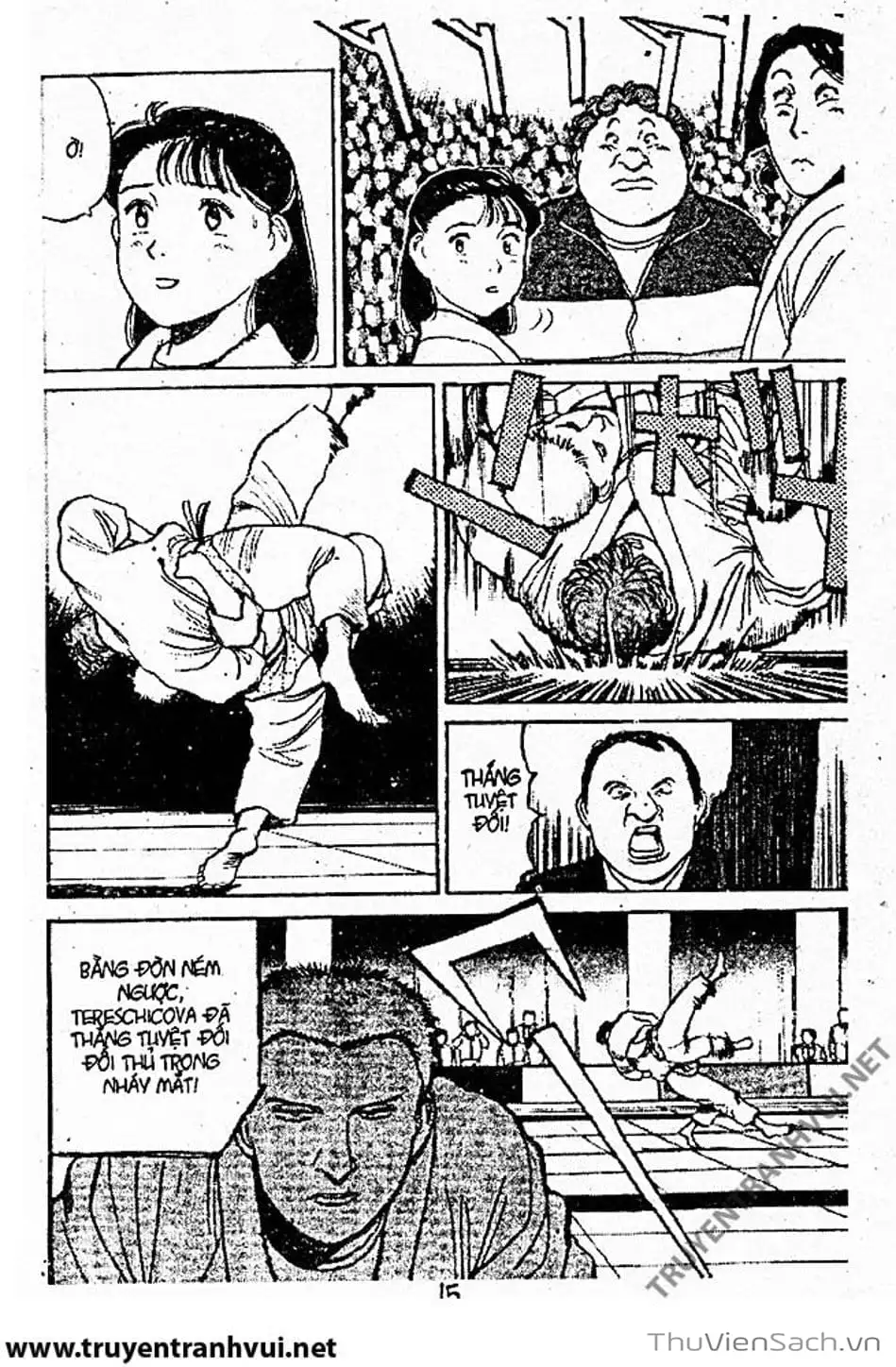 Truyện Tranh Tiểu Thư Nhu Đạo - Yawara! trang 6