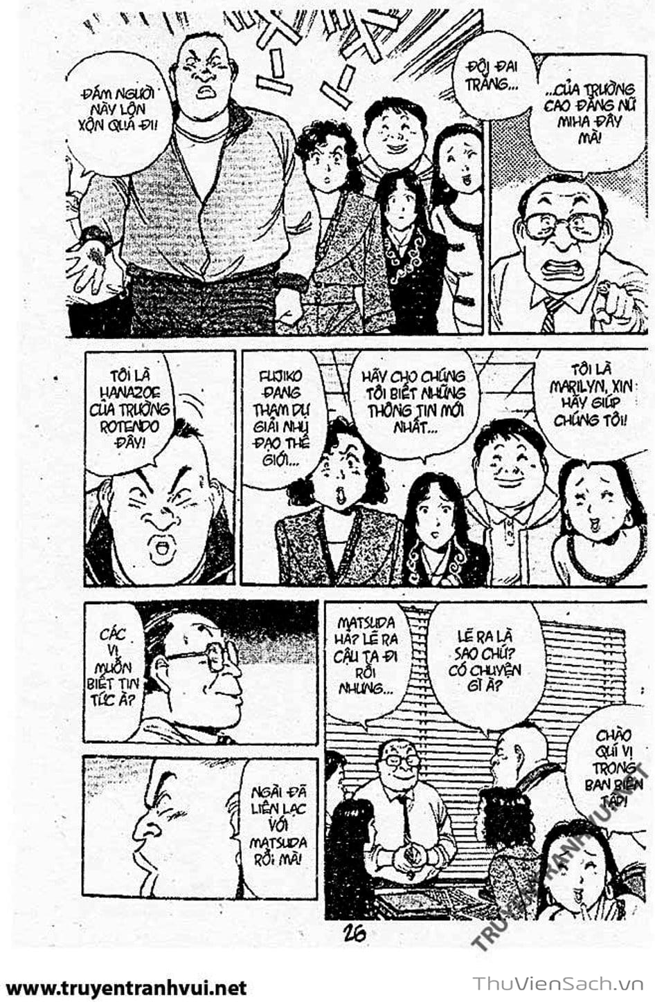 Truyện Tranh Tiểu Thư Nhu Đạo - Yawara! trang 6