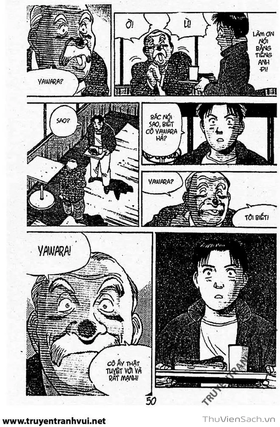 Truyện Tranh Tiểu Thư Nhu Đạo - Yawara! trang 6