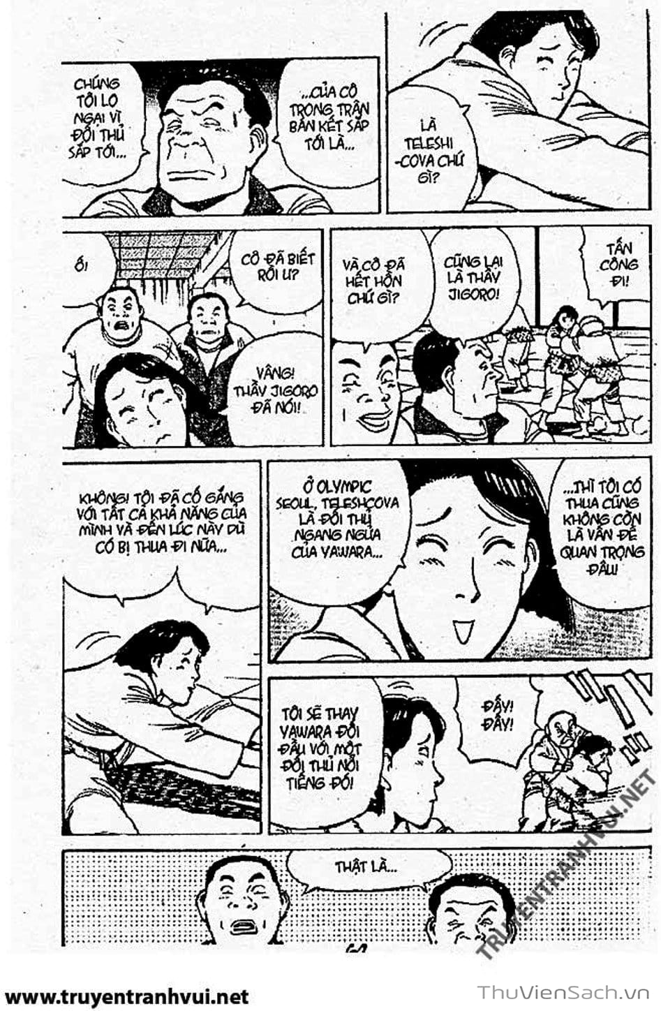 Truyện Tranh Tiểu Thư Nhu Đạo - Yawara! trang 6