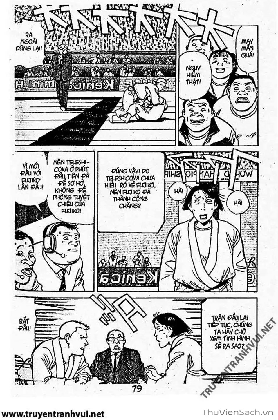 Truyện Tranh Tiểu Thư Nhu Đạo - Yawara! trang 6