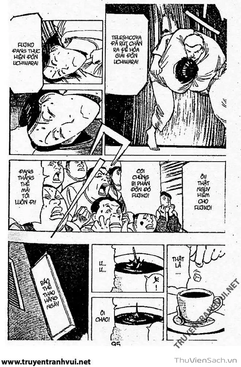 Truyện Tranh Tiểu Thư Nhu Đạo - Yawara! trang 6