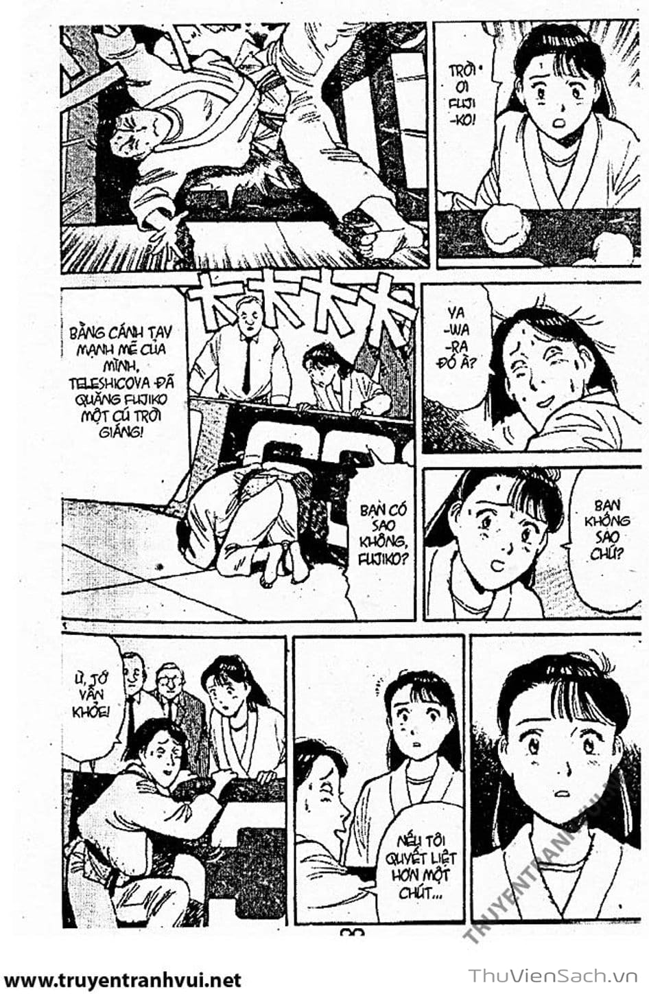 Truyện Tranh Tiểu Thư Nhu Đạo - Yawara! trang 6