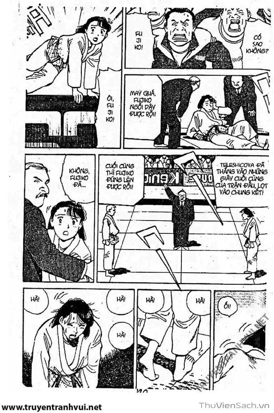 Truyện Tranh Tiểu Thư Nhu Đạo - Yawara! trang 6