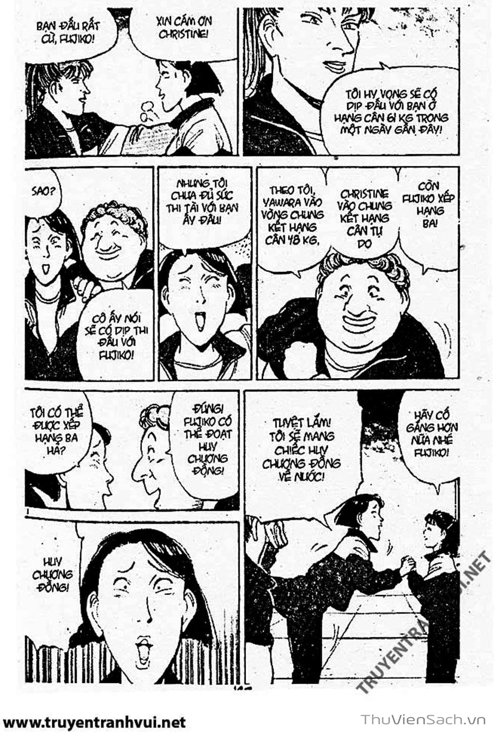 Truyện Tranh Tiểu Thư Nhu Đạo - Yawara! trang 6