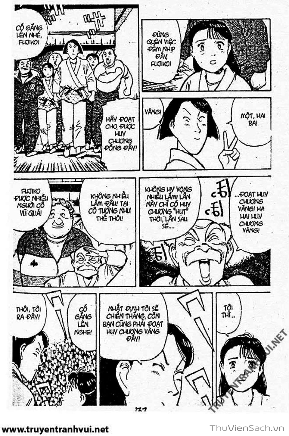 Truyện Tranh Tiểu Thư Nhu Đạo - Yawara! trang 6