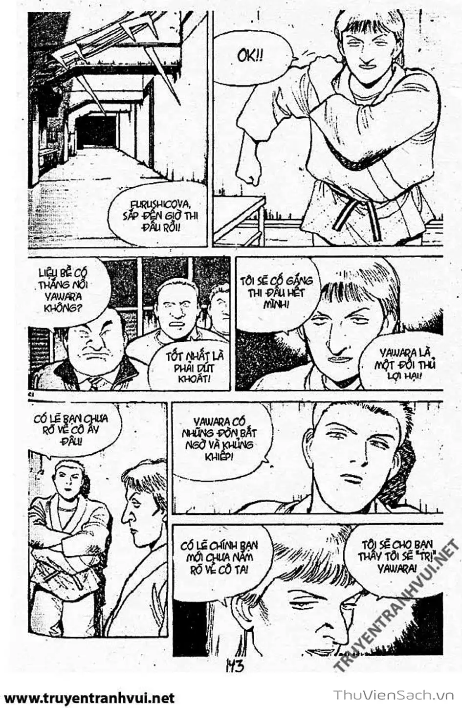 Truyện Tranh Tiểu Thư Nhu Đạo - Yawara! trang 6