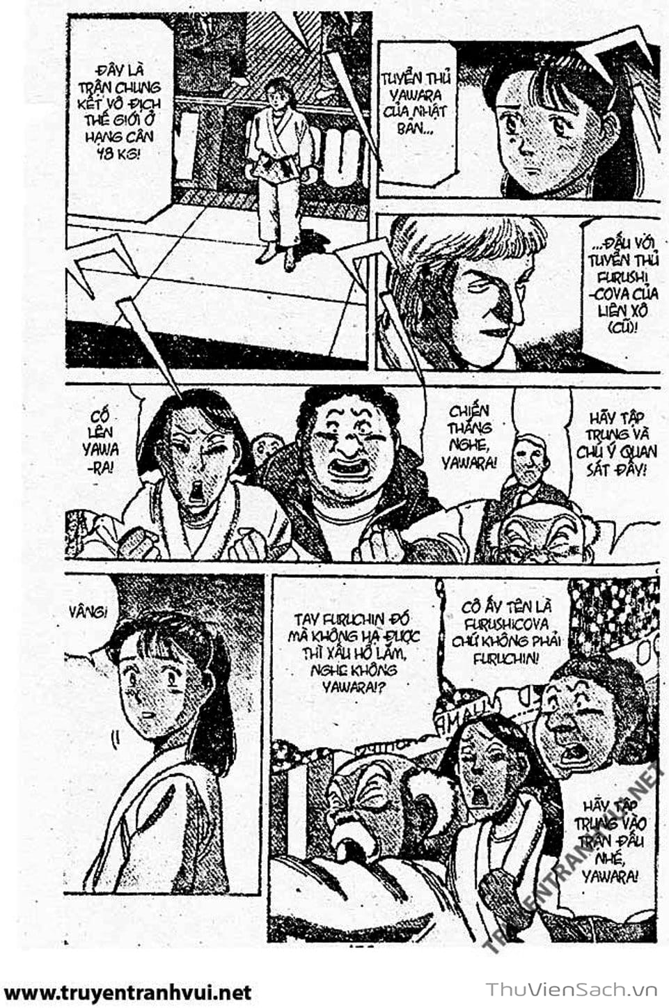 Truyện Tranh Tiểu Thư Nhu Đạo - Yawara! trang 6