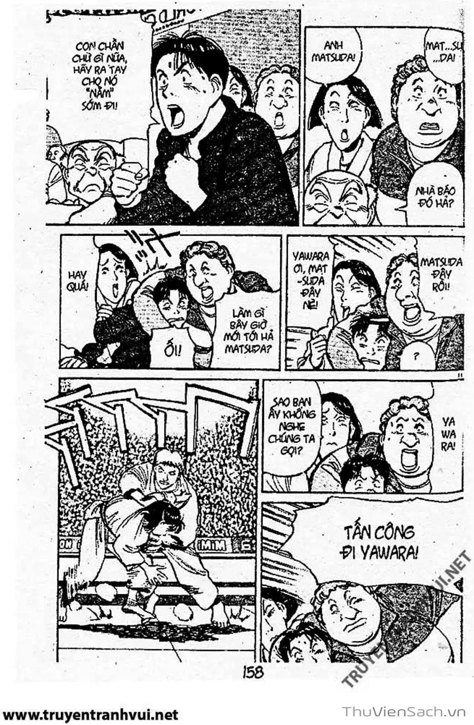 Truyện Tranh Tiểu Thư Nhu Đạo - Yawara! trang 6