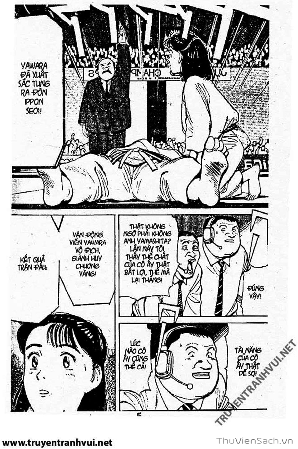 Truyện Tranh Tiểu Thư Nhu Đạo - Yawara! trang 6