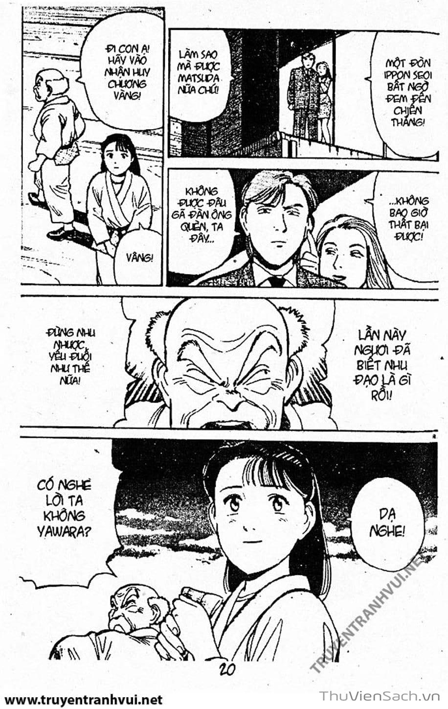 Truyện Tranh Tiểu Thư Nhu Đạo - Yawara! trang 6