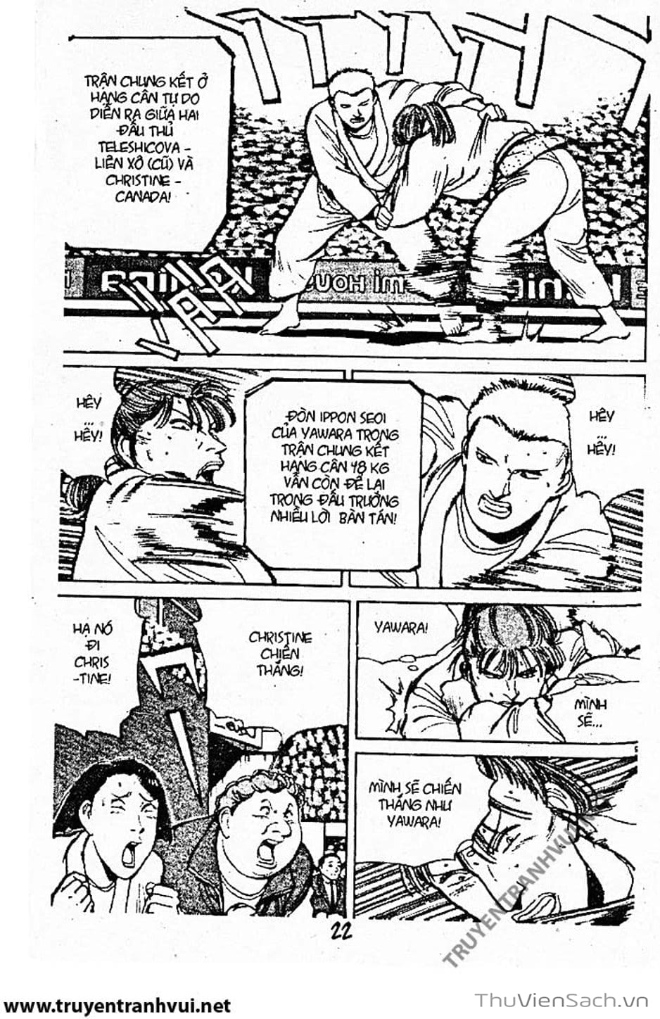 Truyện Tranh Tiểu Thư Nhu Đạo - Yawara! trang 6