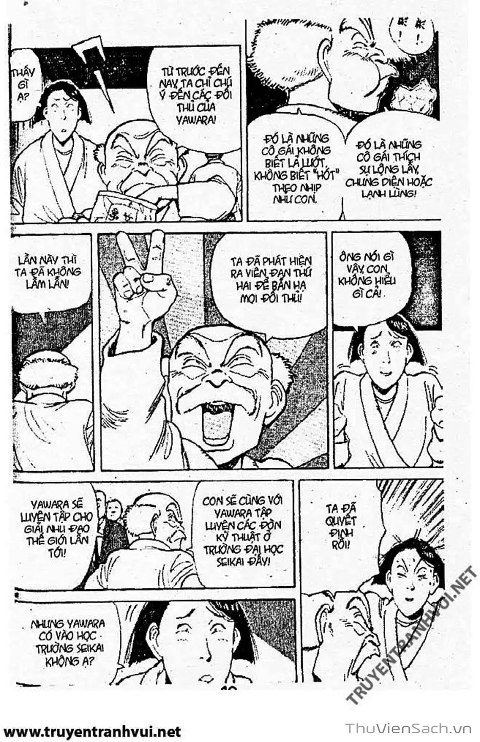 Truyện Tranh Tiểu Thư Nhu Đạo - Yawara! trang 6