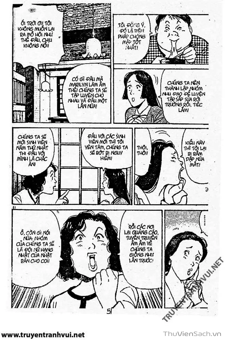 Truyện Tranh Tiểu Thư Nhu Đạo - Yawara! trang 6