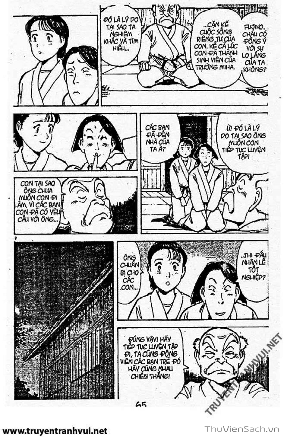 Truyện Tranh Tiểu Thư Nhu Đạo - Yawara! trang 6