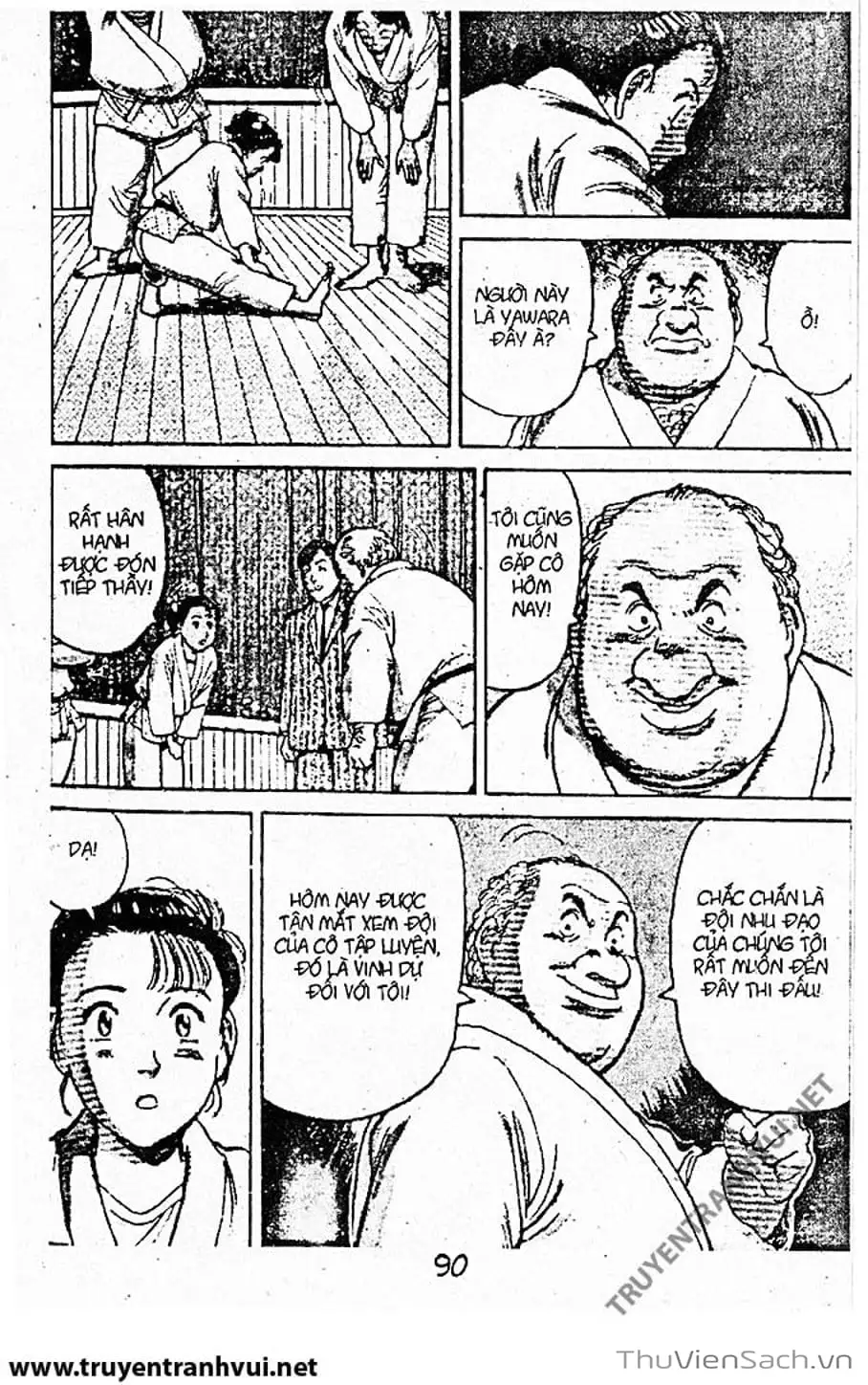 Truyện Tranh Tiểu Thư Nhu Đạo - Yawara! trang 6