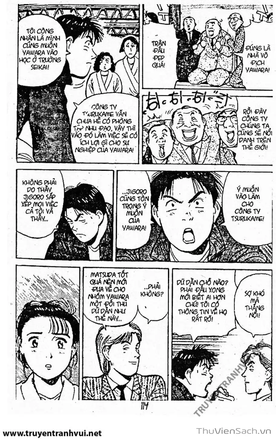 Truyện Tranh Tiểu Thư Nhu Đạo - Yawara! trang 6