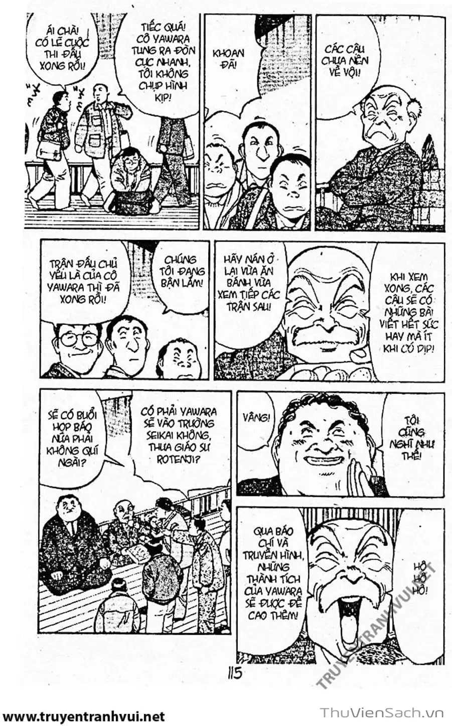 Truyện Tranh Tiểu Thư Nhu Đạo - Yawara! trang 6