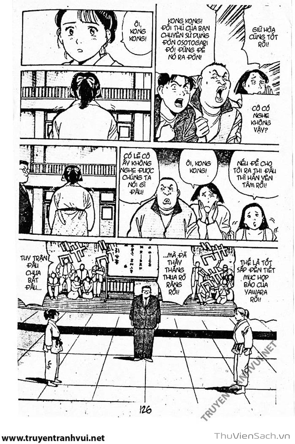 Truyện Tranh Tiểu Thư Nhu Đạo - Yawara! trang 6