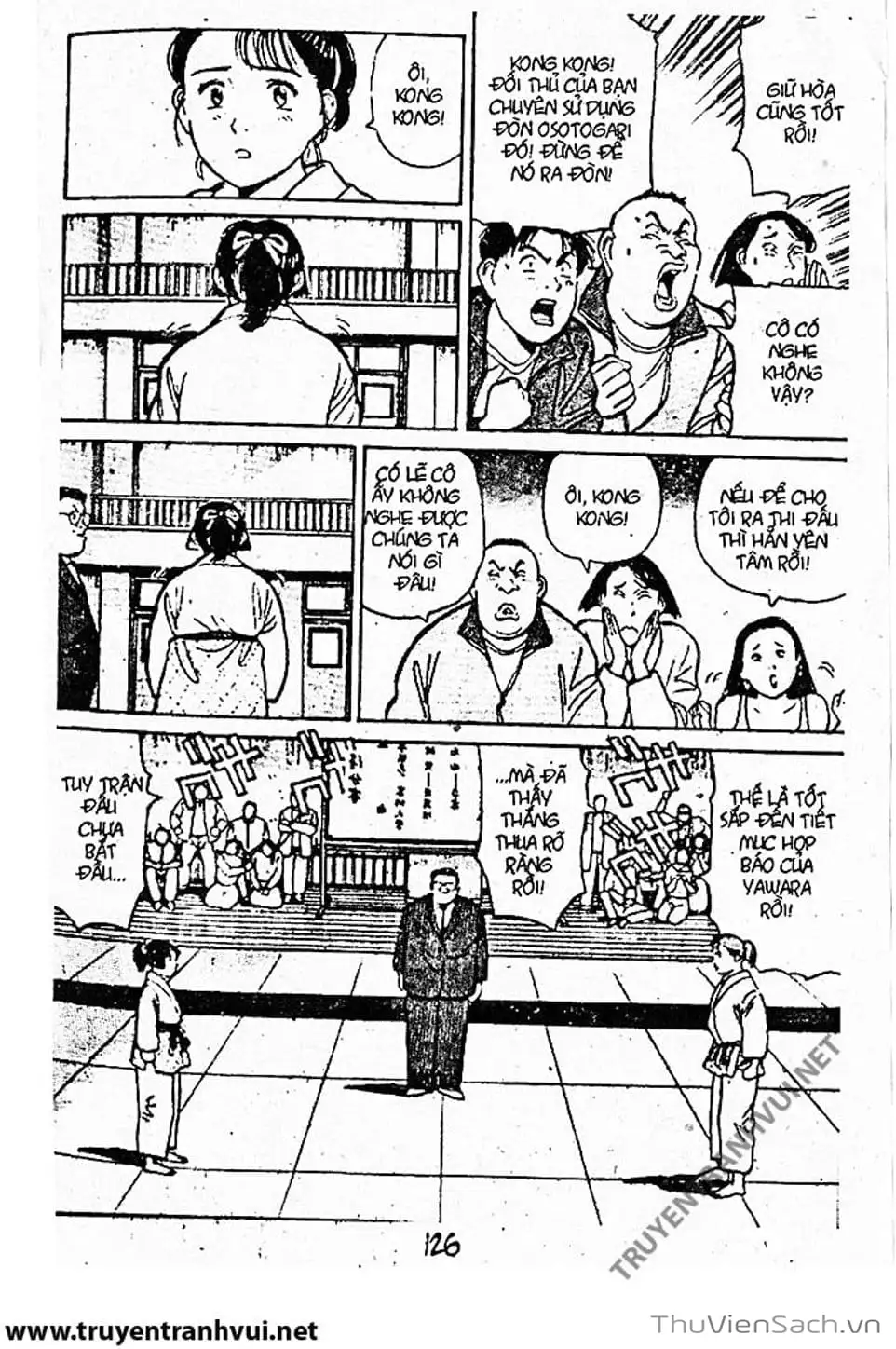 Truyện Tranh Tiểu Thư Nhu Đạo - Yawara! trang 6