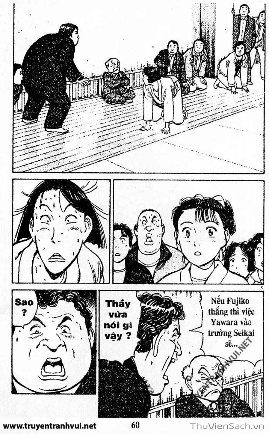 Truyện Tranh Tiểu Thư Nhu Đạo - Yawara! trang 6