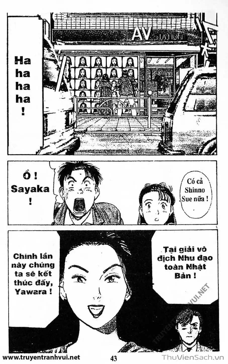 Truyện Tranh Tiểu Thư Nhu Đạo - Yawara! trang 6