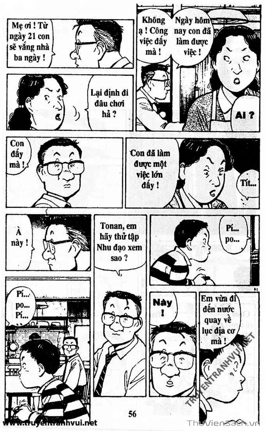 Truyện Tranh Tiểu Thư Nhu Đạo - Yawara! trang 6