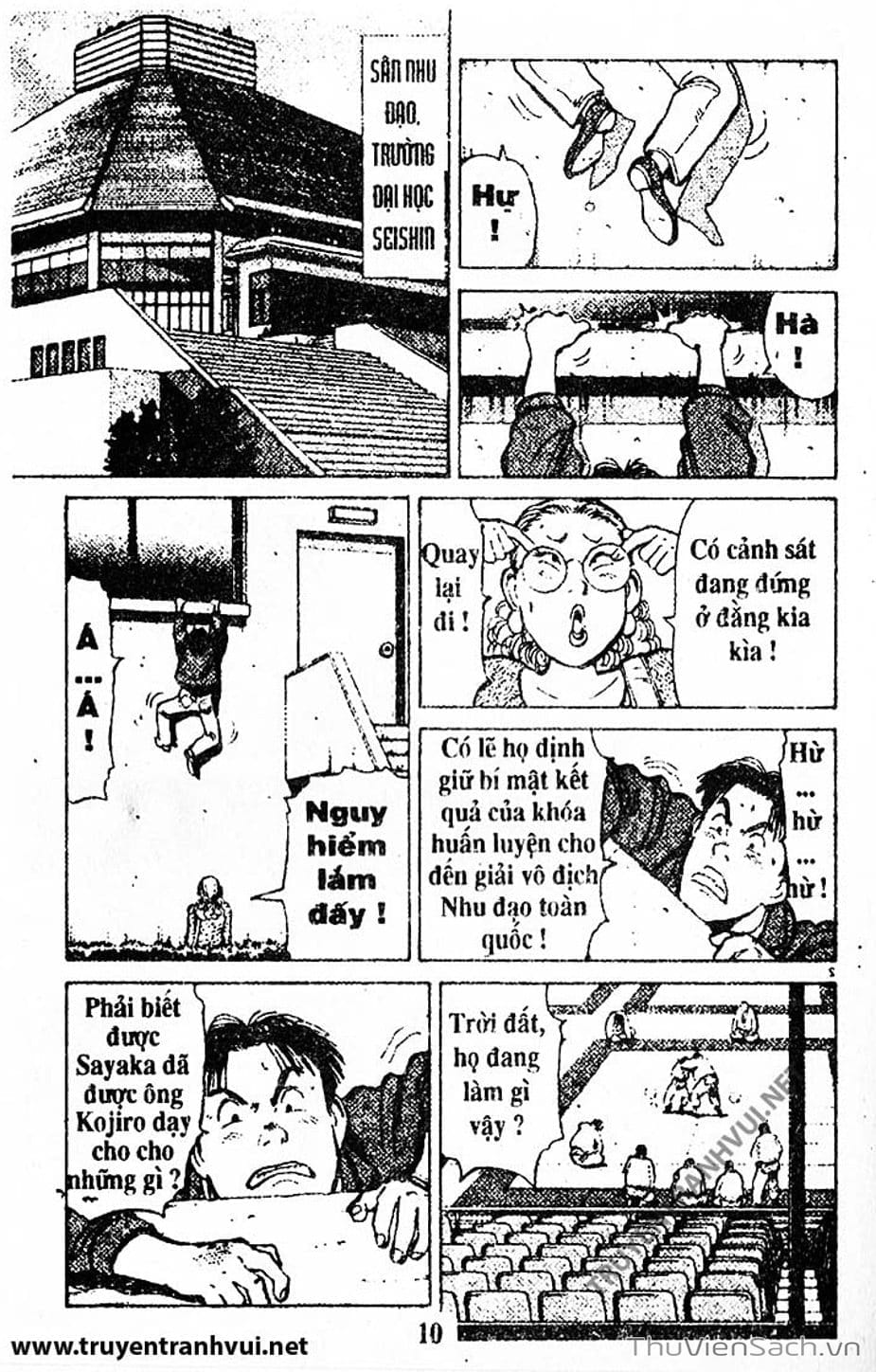 Truyện Tranh Tiểu Thư Nhu Đạo - Yawara! trang 6