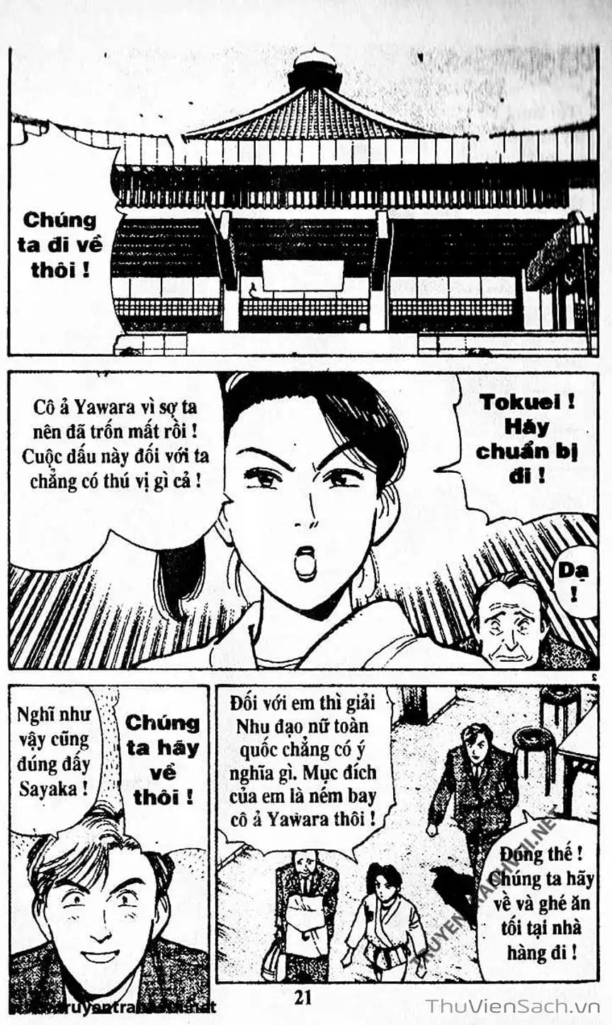 Truyện Tranh Tiểu Thư Nhu Đạo - Yawara! trang 6