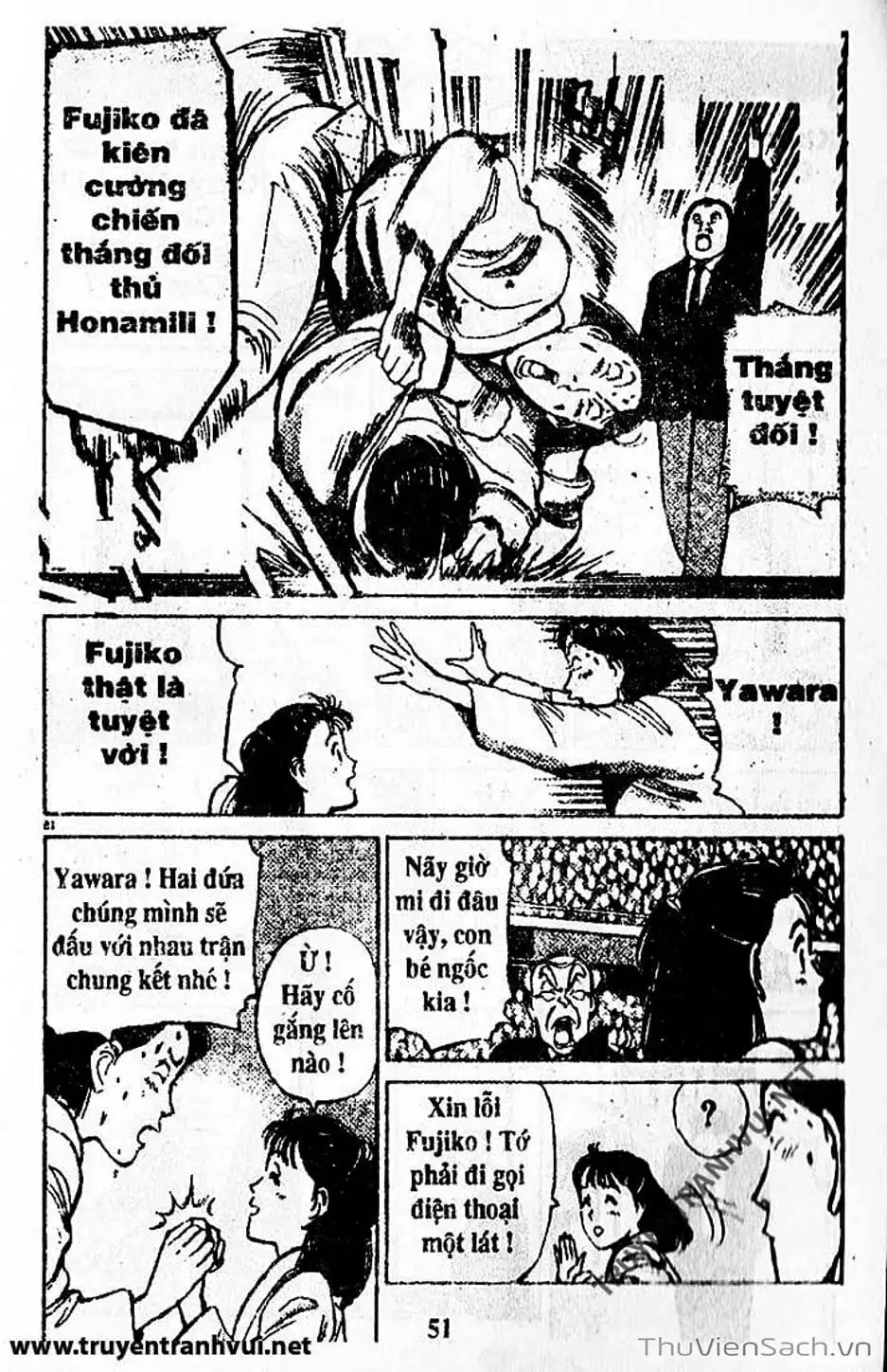 Truyện Tranh Tiểu Thư Nhu Đạo - Yawara! trang 6