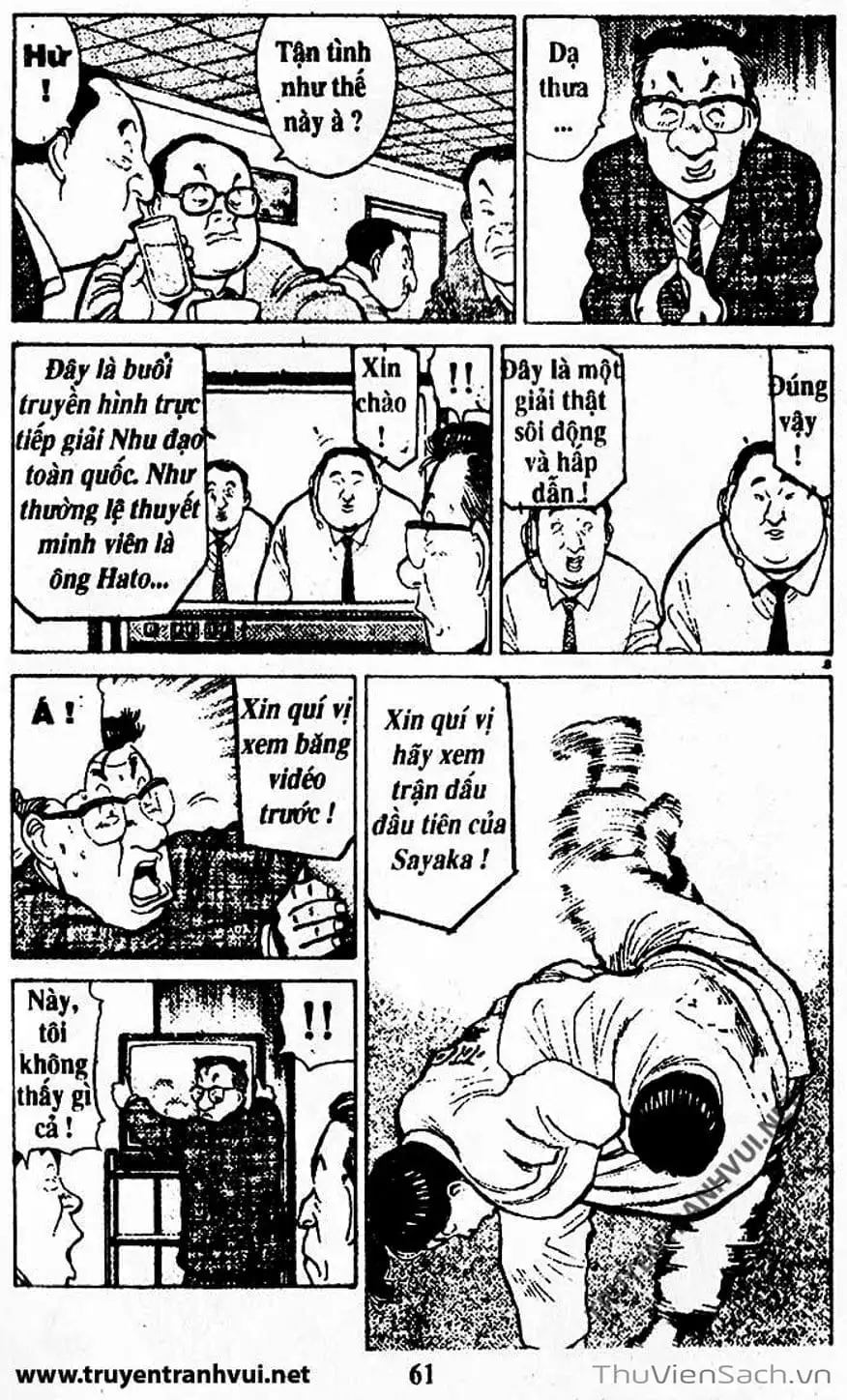 Truyện Tranh Tiểu Thư Nhu Đạo - Yawara! trang 6