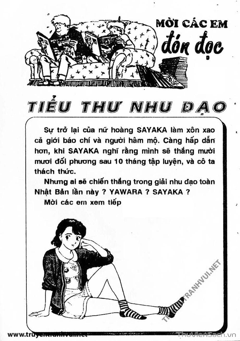 Truyện Tranh Tiểu Thư Nhu Đạo - Yawara! trang 6