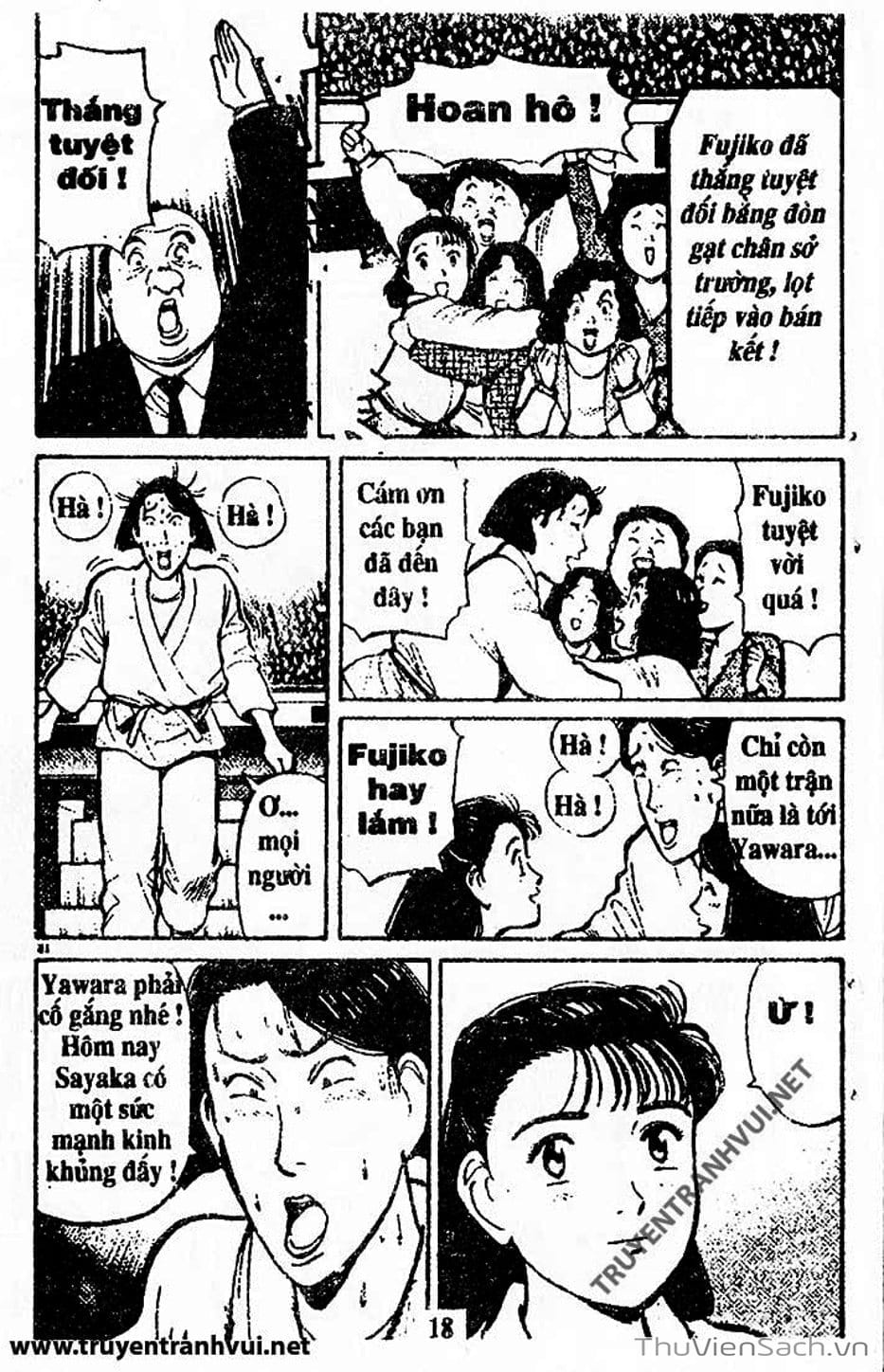 Truyện Tranh Tiểu Thư Nhu Đạo - Yawara! trang 6