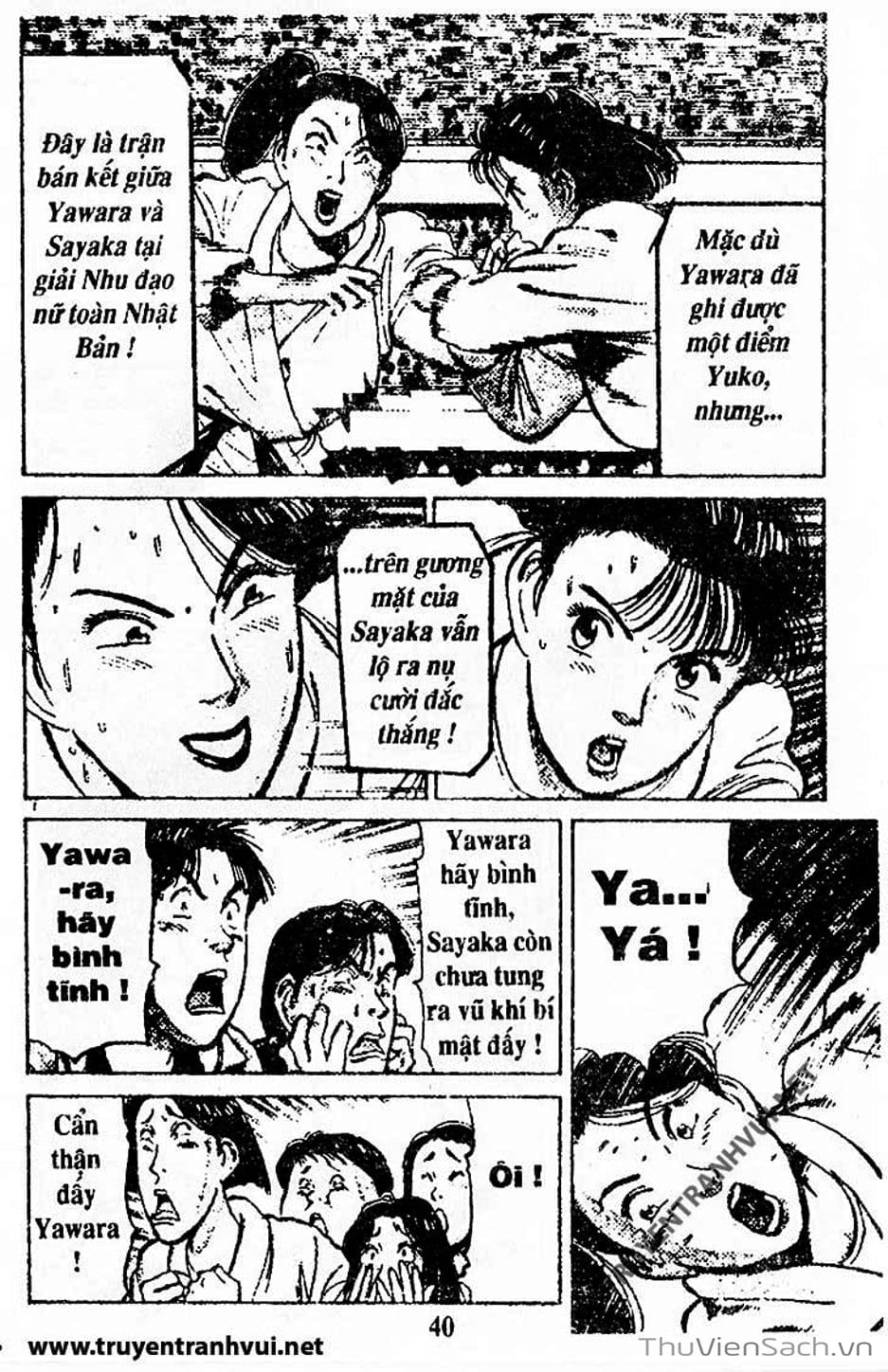 Truyện Tranh Tiểu Thư Nhu Đạo - Yawara! trang 6