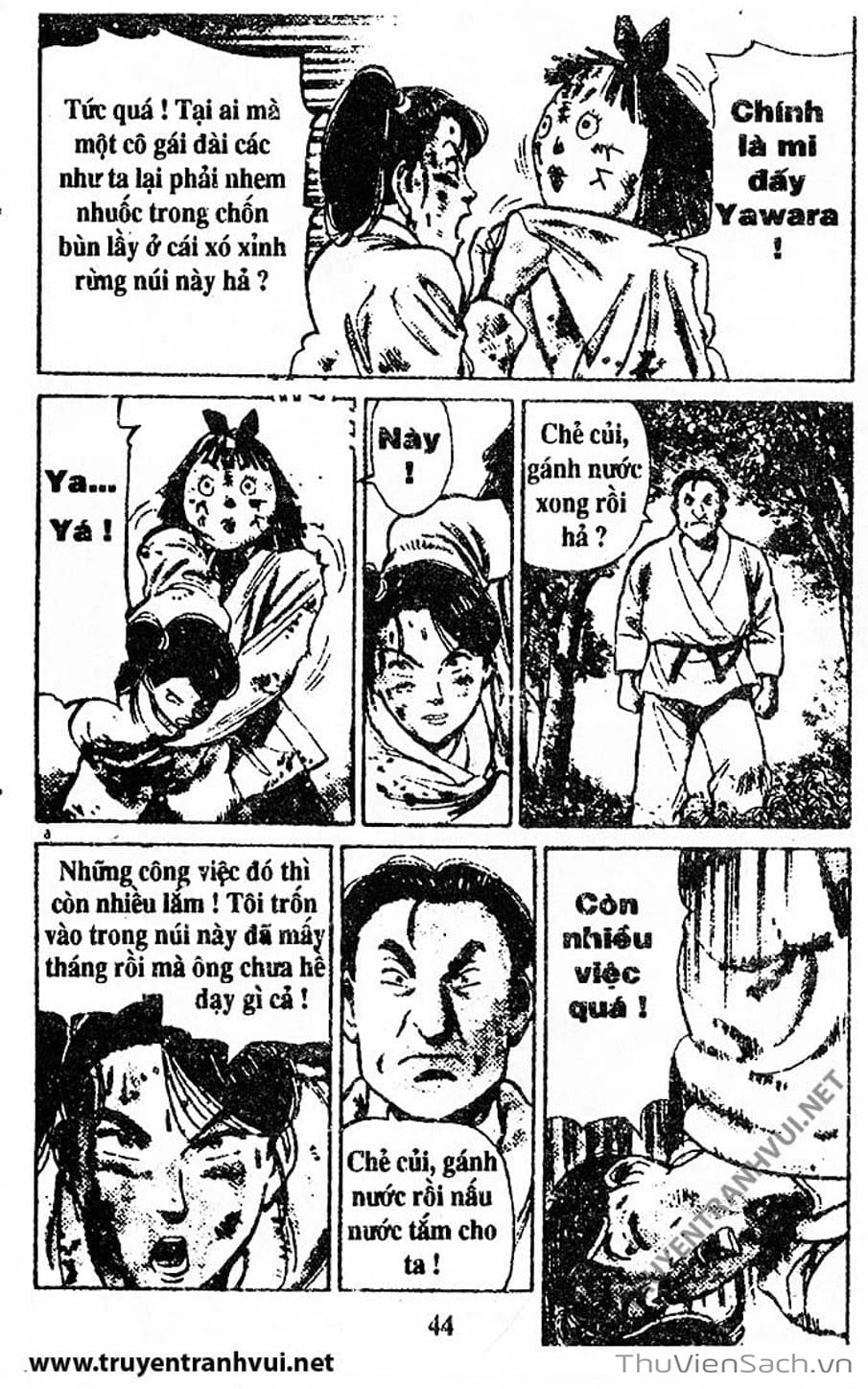 Truyện Tranh Tiểu Thư Nhu Đạo - Yawara! trang 6