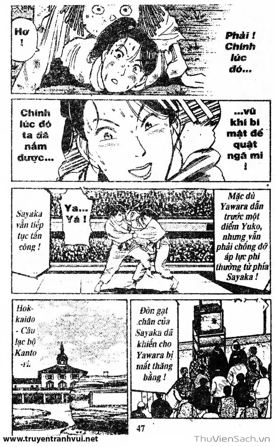 Truyện Tranh Tiểu Thư Nhu Đạo - Yawara! trang 6