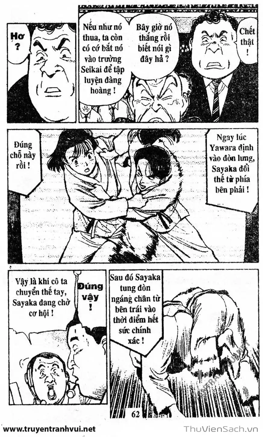 Truyện Tranh Tiểu Thư Nhu Đạo - Yawara! trang 6