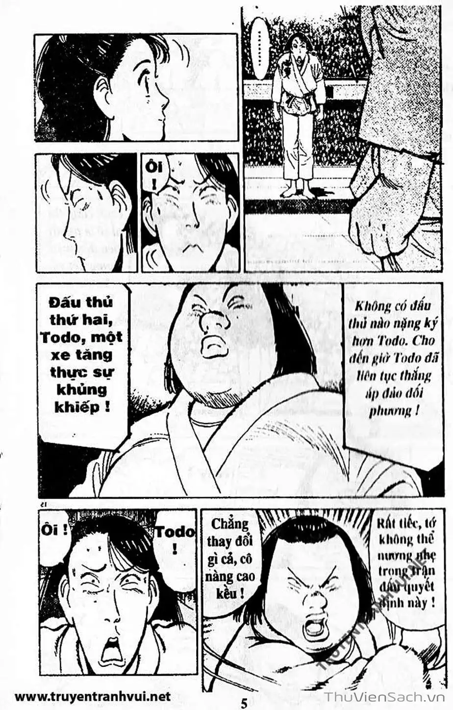 Truyện Tranh Tiểu Thư Nhu Đạo - Yawara! trang 6