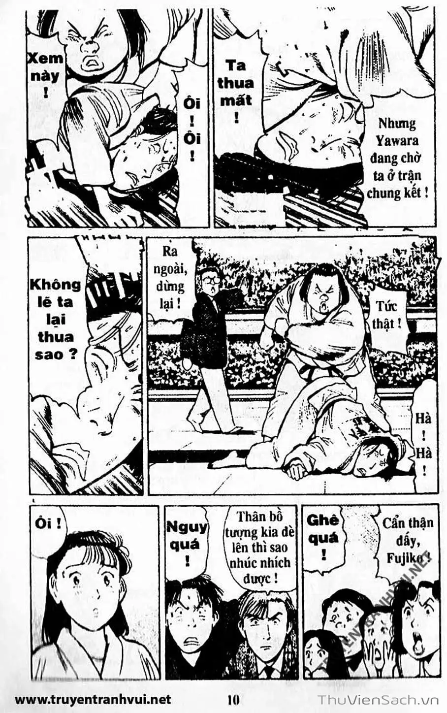 Truyện Tranh Tiểu Thư Nhu Đạo - Yawara! trang 6