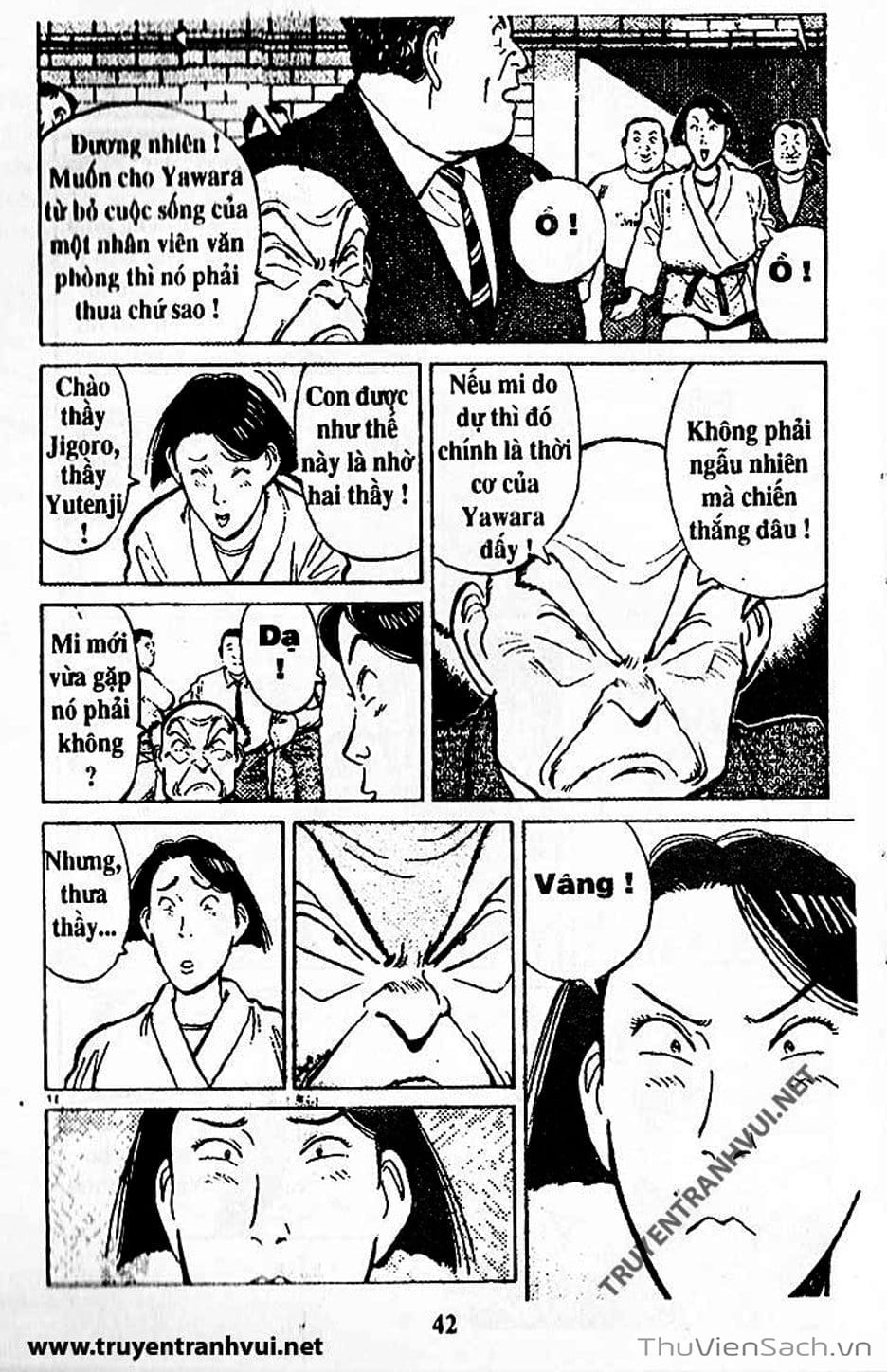 Truyện Tranh Tiểu Thư Nhu Đạo - Yawara! trang 6