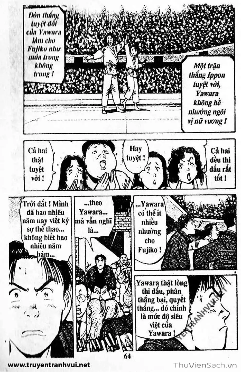 Truyện Tranh Tiểu Thư Nhu Đạo - Yawara! trang 6