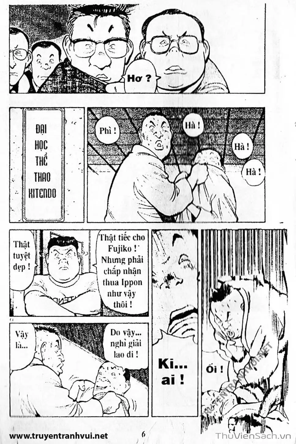 Truyện Tranh Tiểu Thư Nhu Đạo - Yawara! trang 6