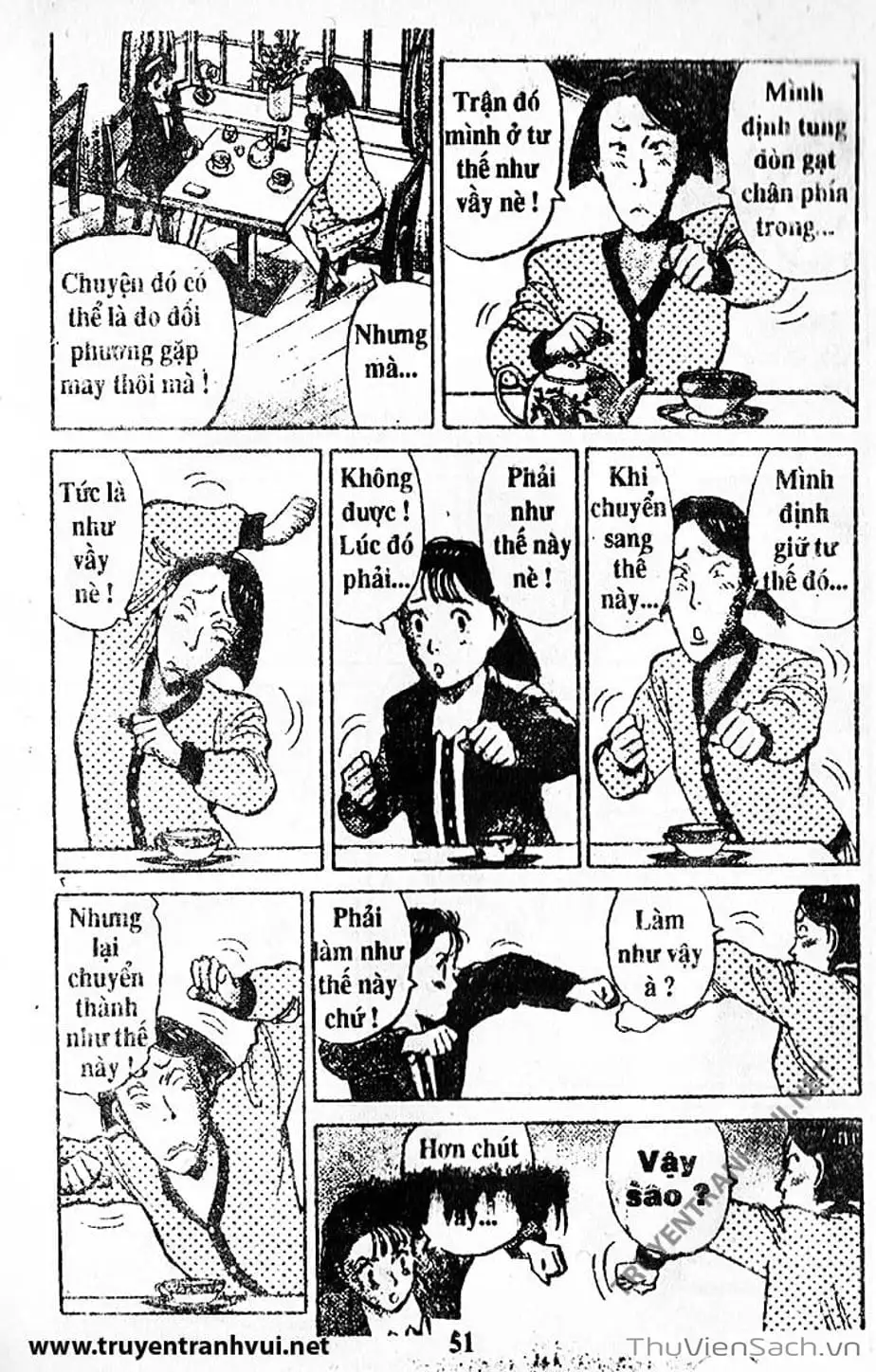 Truyện Tranh Tiểu Thư Nhu Đạo - Yawara! trang 6