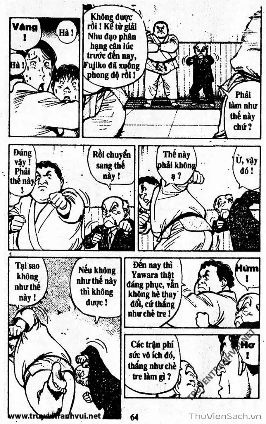 Truyện Tranh Tiểu Thư Nhu Đạo - Yawara! trang 6