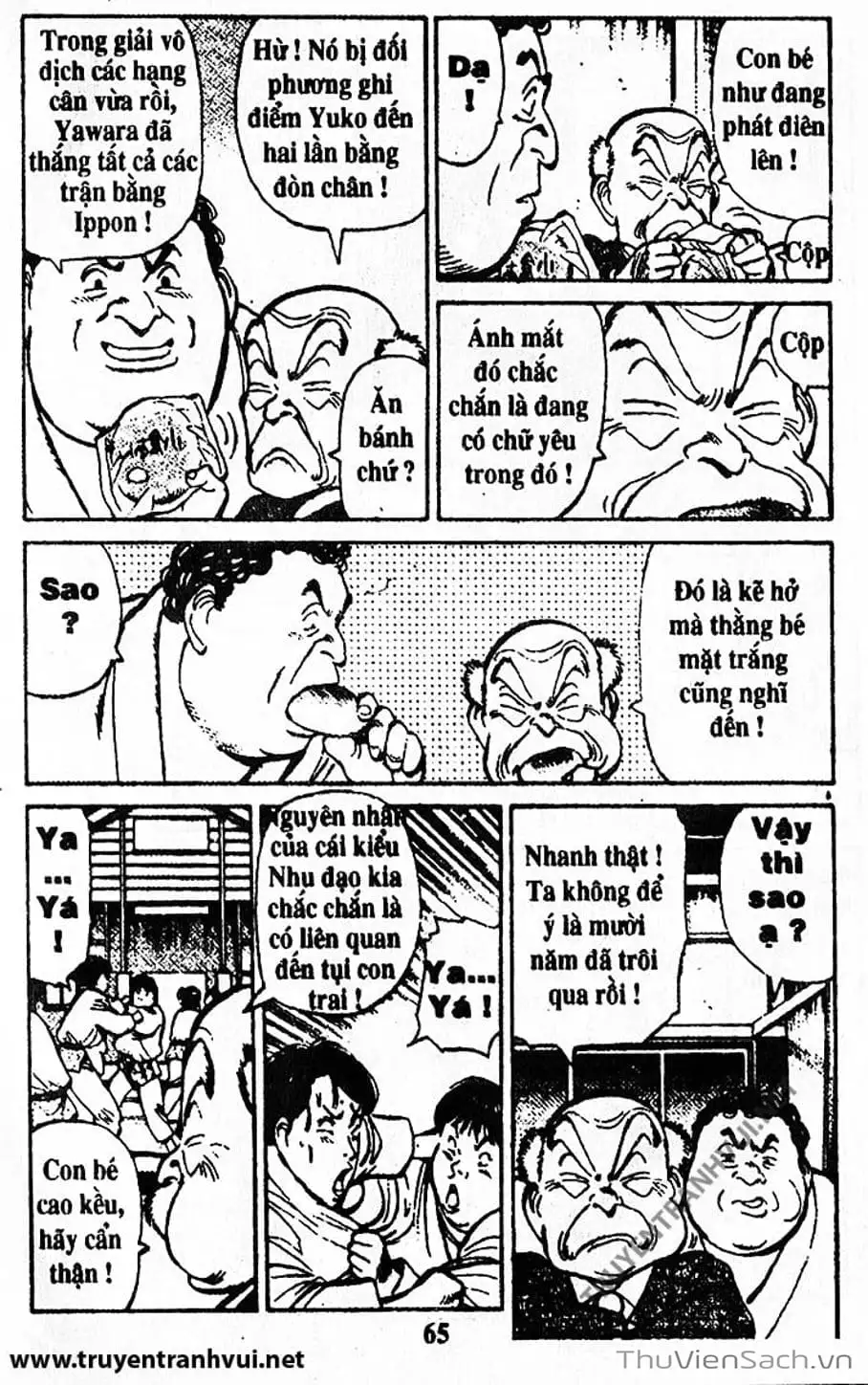 Truyện Tranh Tiểu Thư Nhu Đạo - Yawara! trang 6